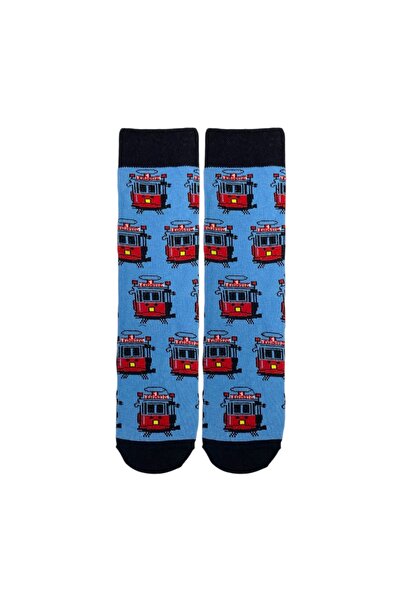 Çorap Kurdu Colorful Patterned Unisex Socks