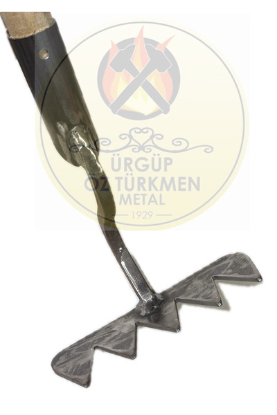 ürgüp öz türkmen metal 1929 5 Dişli Avrupa Tipi Bahçe Çapası