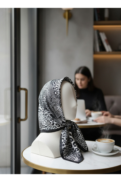 Onur Scarf - New Product Leopard Zebra Pattern Seasonal Soft Fabric Fashion T...