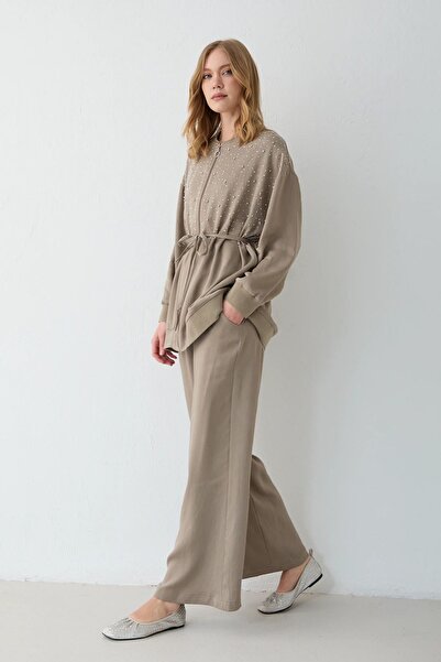 Melike Tatar Stone Trousers Suit Stone 2644