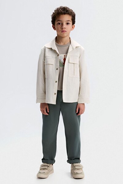 HAUSEkids Σετ 3 τεμαχίων για αγόρια 4-8 ετών Space Fox-Latte