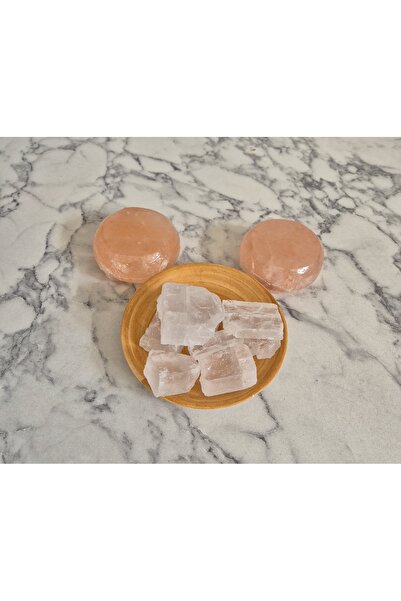 lider tuz Oval kalıp Himalaya tuz sabunu 2 adet ve 500 gr sole tuzu