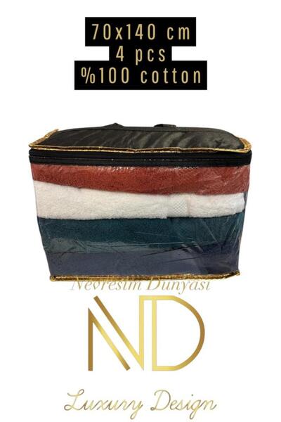 Ethab Ticaret 70X140 4-Pack Towel Prime 1