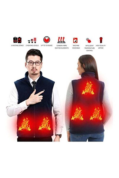 Shopi MUNTAQI USB Charging Electric Warm Vests Heated Jacket