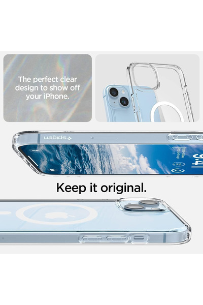 Primo Plus جراب MagSafe الشفاف الواقي لهاتف iPhone 15 Plus