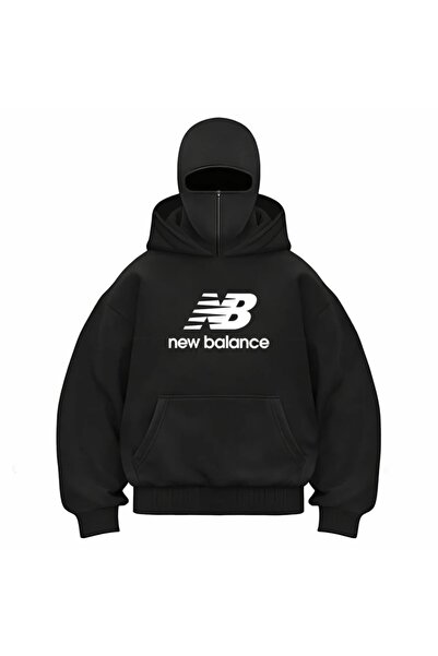 Flaubert Unisex Snow Mask Ninja Sweatshirt Cardigan 3 Yarn Thick Zippered Zip