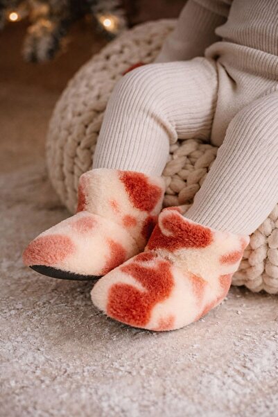 Peppino Bebek & Çocuk Kaydırmaz Tabanlı Ev Botu / Panduf / Kışlık Peluş Bot /...