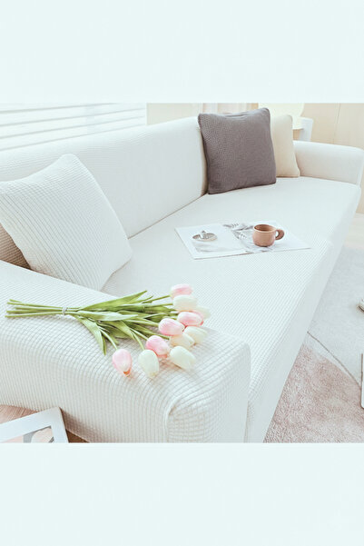 kutlale Lycra Pitikare Pattern 3-Person (1 Piece) Armchair, Sofa, Sofa Bed Co...