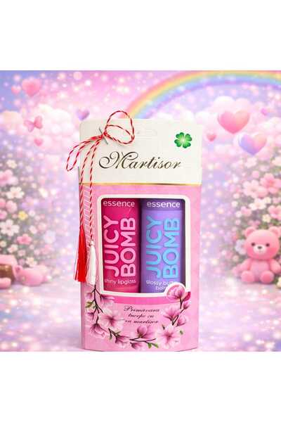 Essence Martisor JUICY BOMB Balm 1set