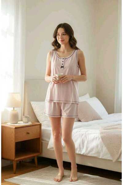 Erse Askili Bamboo Shorts Set 888