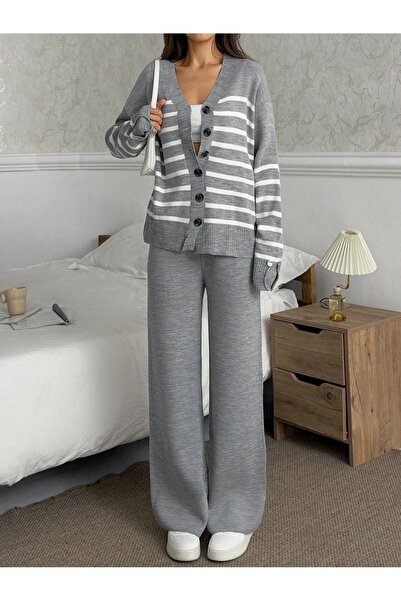 AYZEY Buttoned Knitwear Suit