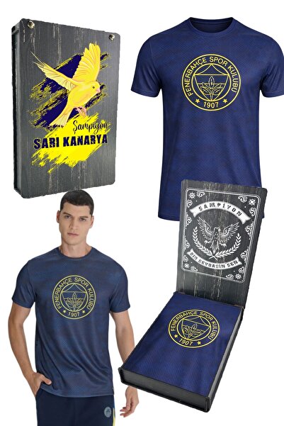 Fenerbahçe Men's Tribun Camouflage Tshirt Uv Kutu Gifted