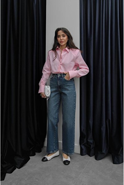 Havoş Blue Distressed Effect Jeans