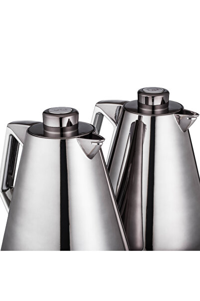 LOUVER ☕ Lover Thermos – 1 Liter Thermal Insulation Set – Luxurious Modern De...