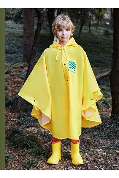 Shopi MUNTAQI Boys And Girls With Backpacks Riding Ponchos Hiking Waterproof ...