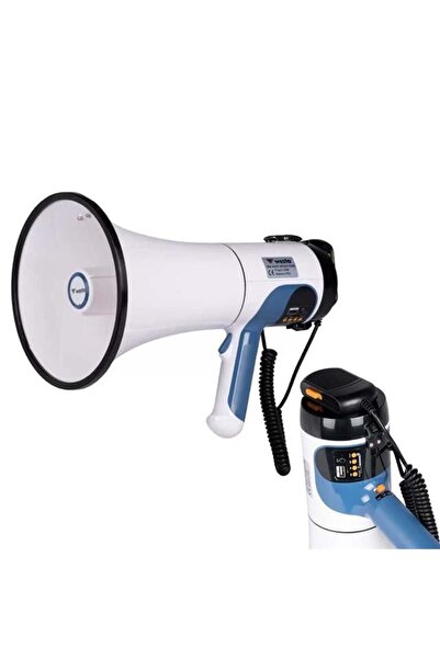 Westa WM-90UBT USB-SD-AUX-MP3-Bluetooth Şarjlı Mikrofonlu 100 Watt Megafon