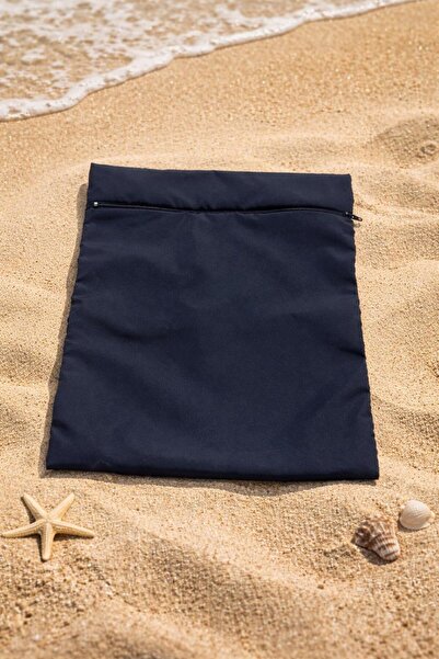 Lina&Noor Parachute Fabric Zippered Beach Daily Bag