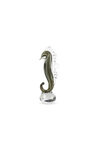 Mikasa Moor Yeşil Siyah Cam Dek Denizatı 33x11cm