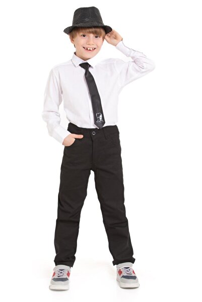 Nacar 23 Nisan 29 Ekim Gösteri Kıyafeti Erkek Çocuk Şapkalı Kravatlı Şık Takı...