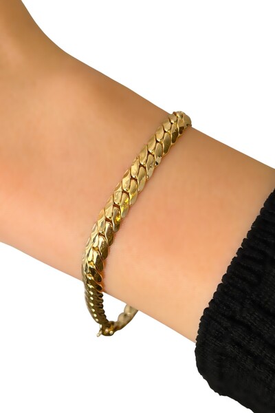 Altınaşkı İtalyan Ezme Gurmet Altın Bileklik