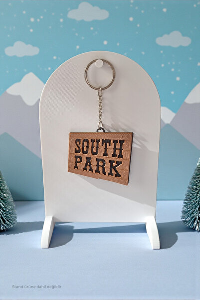 tredblock South Park Signboard Themed Keychain – Suitable for Bag Charm Use