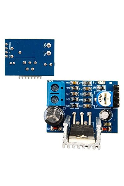 WEKO TDA2030A Ses Yükseltici Power Supply Modülü 6-12V - Dimmer Ayarlı Kompak...