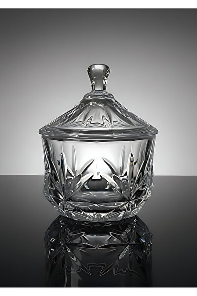 Bisbell Glass Sugar Pot with Lid, Transparent Sugar Bowl Jar, Kitchen Storage...