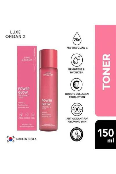 LUXE ORGANIX تونر باور جلو فيتا جلو سي 150 مل