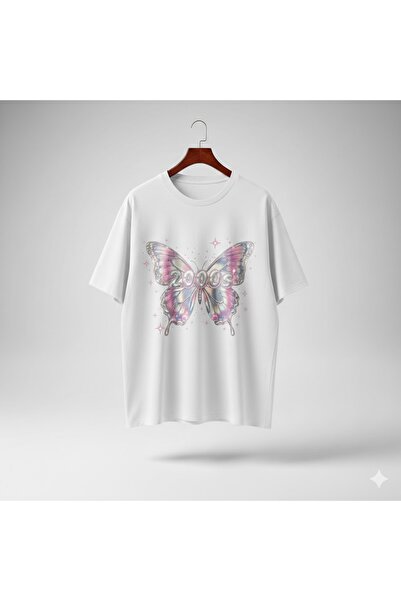 PERISENSE Tricou oversize unisex din bumbac pieptănat premium, cu imprimeu, s...