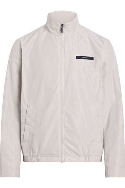 Calvin Klein ESSENTIAL NYLON BLOU, PE0 Krem Erkek Ceket