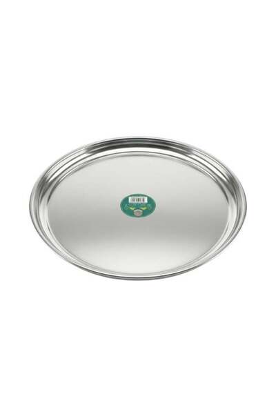 Generic Round Stainless Steel Serving Plate