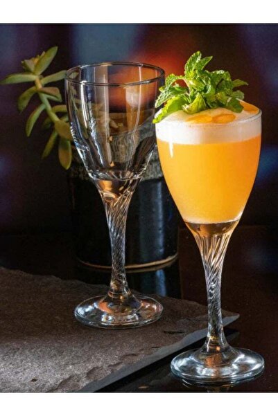 Pasabache Pasabahce Twist Stemware 180cc – 3-Piece Stylish Wine Glass Set SB