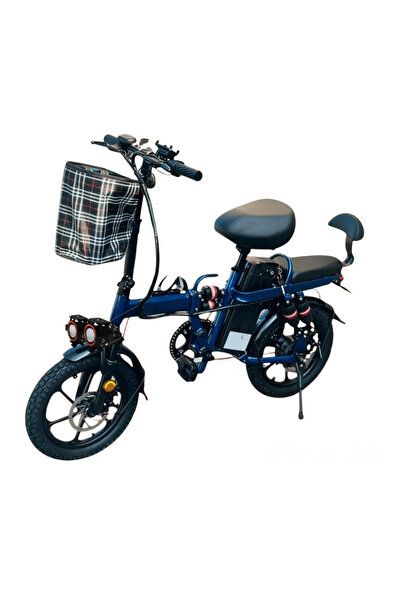 Leno 16-Inch Foldable Electric Bike With Tubeless Tires