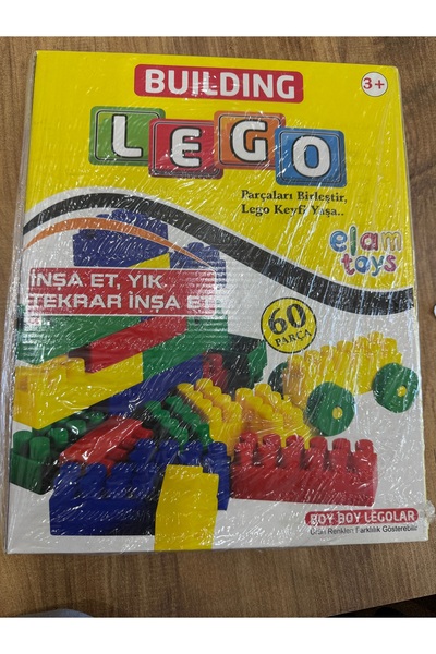 SÜSLÜTASARIM Oyuncak lego (60 parça)