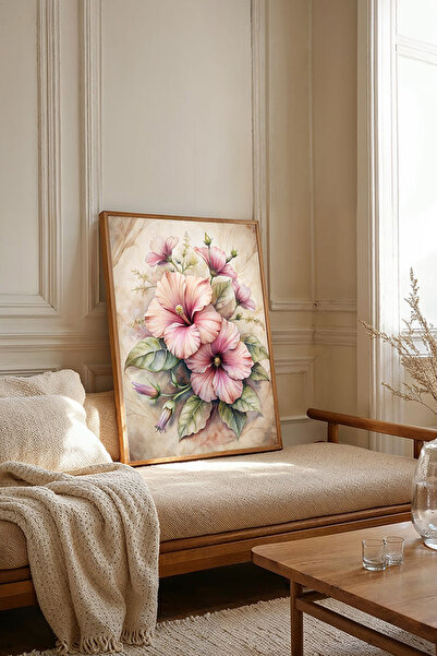 Dekorsiahome Tablou dintr-o singură bucată cu ramă din lemn TK2978