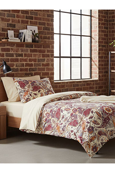 MyStory Home Single Duvet Cover Set with Elasticated Sheets Sienna Blue