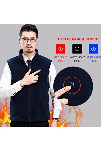 Shopi MUNTAQI USB Charging Electric Warm Vests Heated Jacket