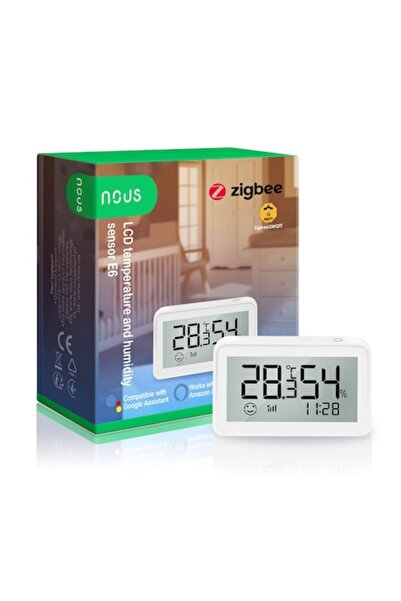 DAMUR Senzor inteligent de temperatură și umiditate cu afișaj LCD