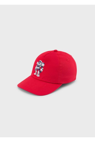 MAYORAL Boy's Cap Hat Red