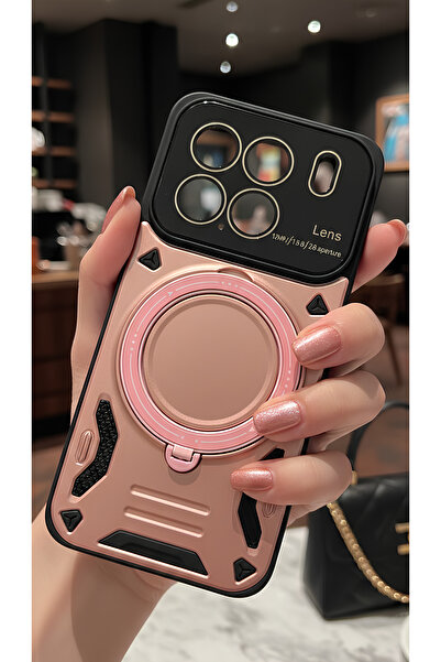 TechTrove 3D Camera Lens Protected Ring Stand Compatible Case for Mi 15