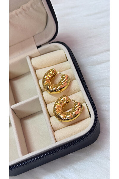 iky aksesuar Women's Steel Earrings