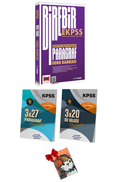Yargı Yayınları 2026 EKPSS Birebir Serisi Paragraf Soru Bankası - Dil Bilgisi...