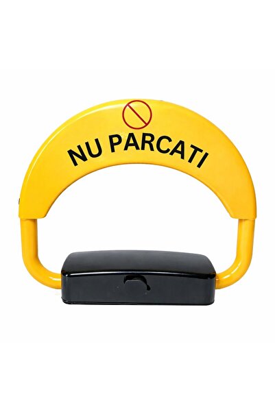 OEM Folding Metal Parking Stop with Key, Model , Anti-Theft System, Weather R...