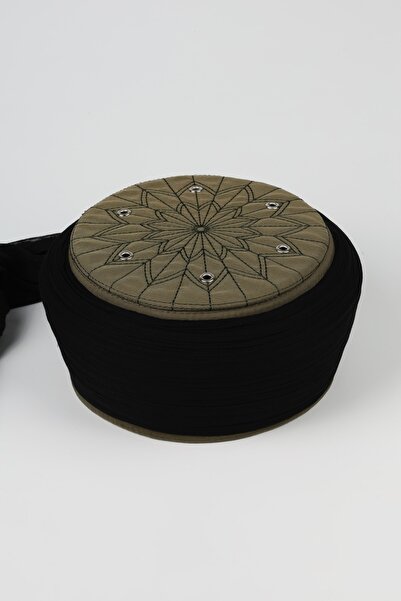 SARIKHANE YÜKSEK TEKNOLOJİ MAKİNE SARIMI Talebe Sarigy - Black Fabric - Green...