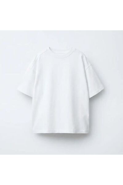 Marka White Oversize Kids Tshirt