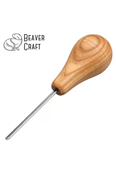 BeaverCraft P12/02 Avuç İçi Derin Oluklu Ahşap Oyma Iskarpelası, 2mm