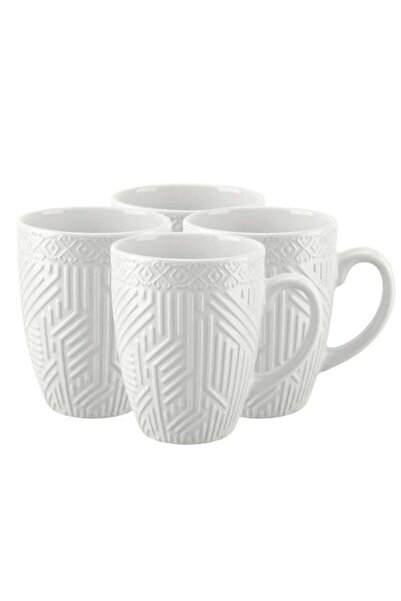 Generic Ceramic Cup Set – 1 Set × 4 Pieces