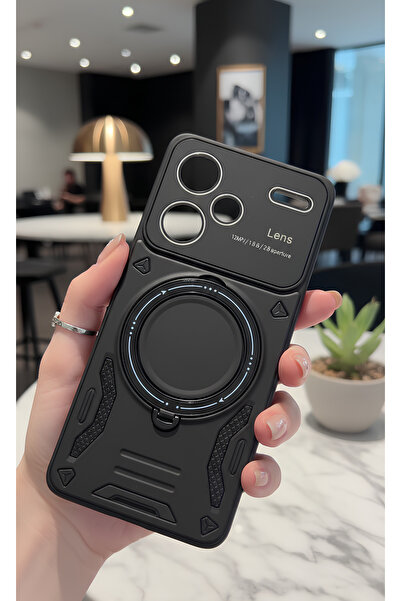 TechTrove Redmi Note 13 Pro Plus İçin Uyumlu 3D Kamera Lens Korumalı Yüzüklü ...
