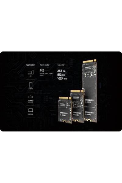 Samsung PM9C1a 2280 512GB M2 NVME GEN4 4950-2500MB/s SSD (Kutusuz)