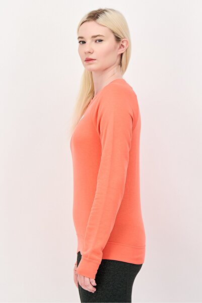 bright orange nike sweatshirt